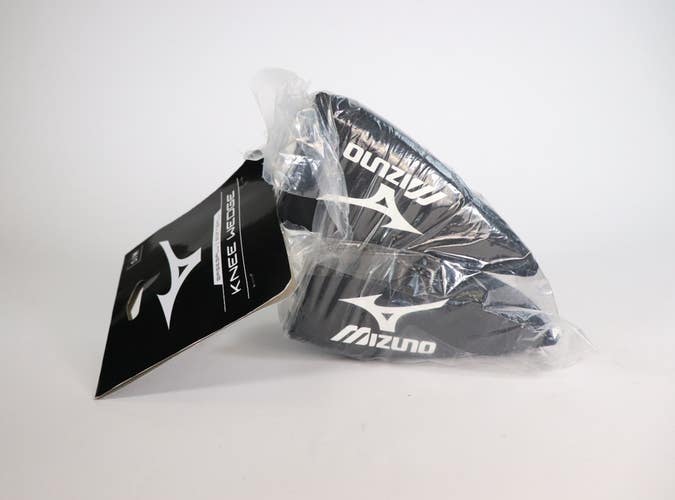 Mizuno Catcher's Knee Wedge Youth S/M Baseball / Softball Set of 2 Black & White