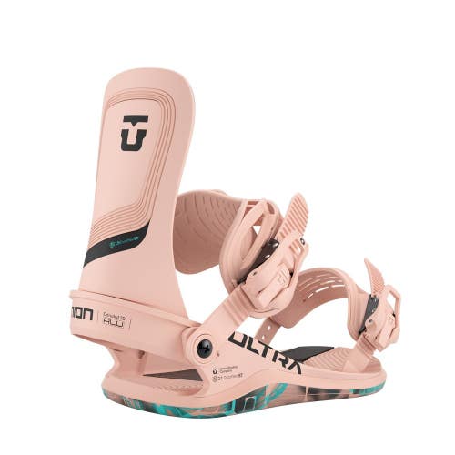 Union Ultra Snowboard Bindings Women's Medium (US 6.5-8.5) Pink New 2026