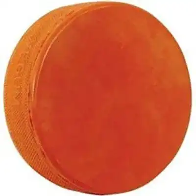 (New) Weighted 10 oz Ice Hockey Puck - 5 Pack Orange