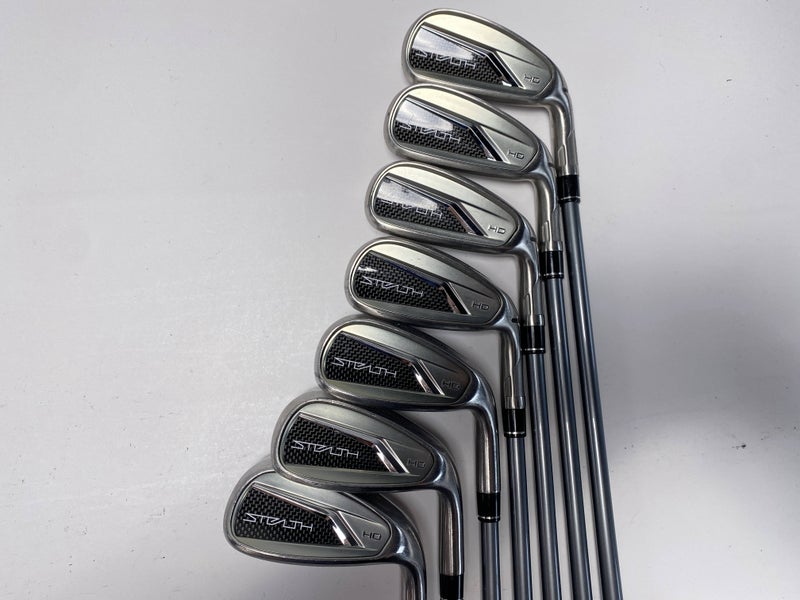 TaylorMade Stealth HD Iron Set 5-PW+GW Fujikura Speeder NX Red 50g Senior RH