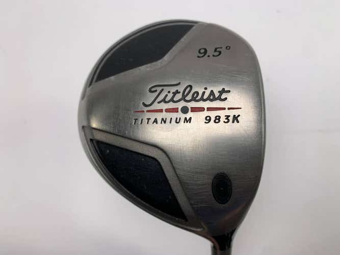 Titleist 983 K Driver 9.5* Harrison Pro 3.5 60g Regular Graphite Mens RH