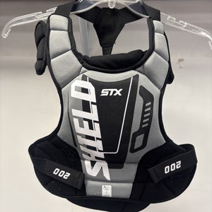 Adult Size S STX SHIELD 200 Lacrosse Goalie Chest Protector NOCSAE Certified
