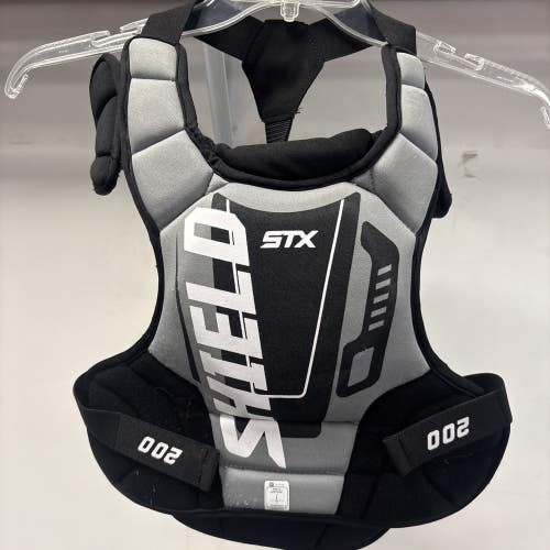 Adult Size S STX SHIELD 200 Lacrosse Goalie Chest Protector NOCSAE Certified