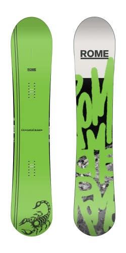 Rome Freaker Men's Snowboard 156 cm Directional Twin Fusion Camber New 2026