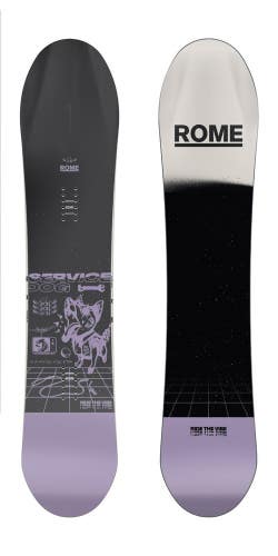 Rome Service Dog Men's Snowboard 159 cm Directional Powder New 2026