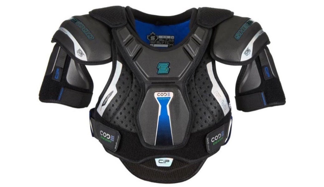 NEW SW Code Encrypt 1 Shoulder Pads/Shin Guards Bundle