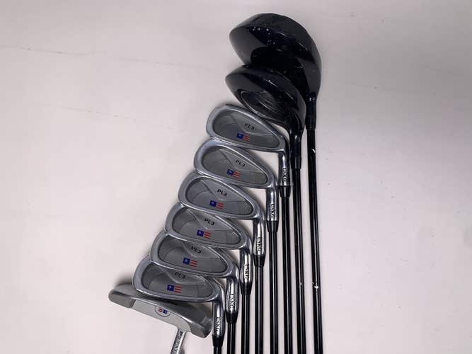 US Kids PL3 Club Set Driver 3W 5-PW Putter Performance Light Youth RH