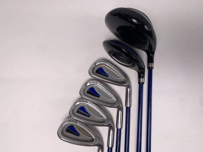 Ping Moxie Junior set Club Set Driver 7W,5I,7I,9I SW Moxie Youth Graphite RH