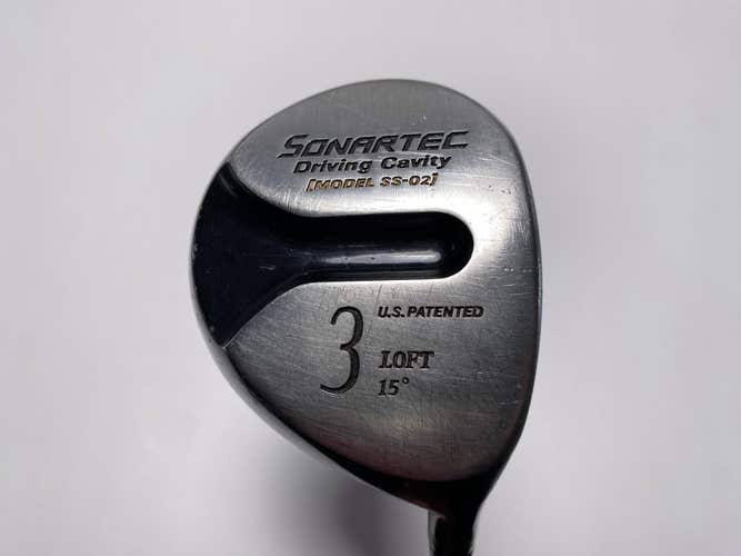 SONARTEC SS-02 3 Fairway Wood 15* UST ProForce HMOI 64g Stiff Graphite Mens RH