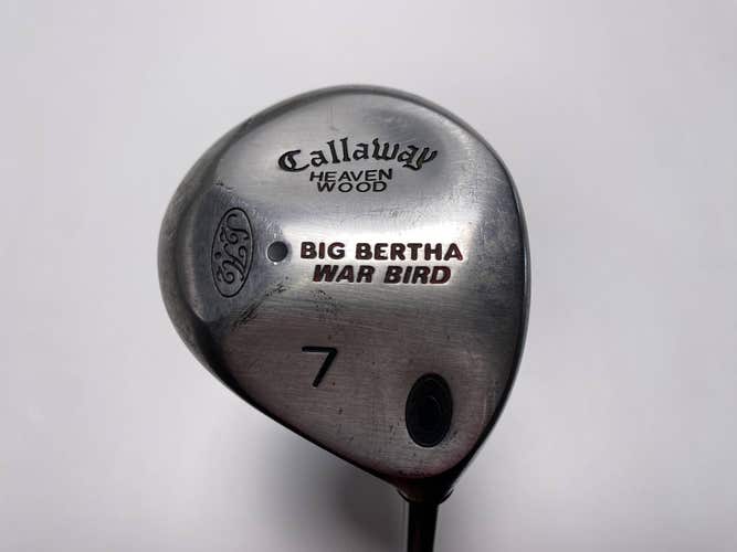 Callaway S2H2 Warbird 7 Fairway Wood 21* RCH 90 Regular Graphite Mens RH