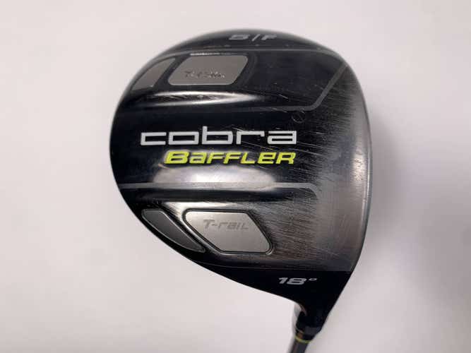Cobra Baffler T-Rail 5 Fairway Wood 18*  Tour AD Baffler 60g Regular Mens RH