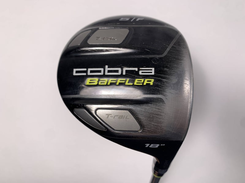 Cobra Baffler T-Rail 5 Fairway Wood 18*  Tour AD Baffler 60g Regular Mens RH