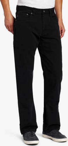 NEW prAna Men's Bronson pants 30-Inch Inseam Pants - black- 42" waist PRANA