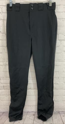 Russell Athletic 236DBMK Adult's 100% Polyester Baseball Pants Black Small