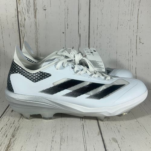 Adidas Adizero Impact TPU White Black Baseball Cleats Men's Size 11 IH4730