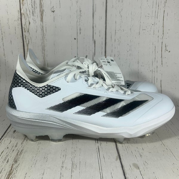 Adidas Adizero Impact TPU White Black Baseball Cleats Men's Size 11 IH4730
