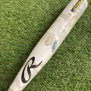 2025 Rawlings Icon Composite Bat USSSA Certified (-8) Composite 23 oz 31" (Used)