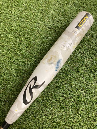 2025 Rawlings Icon Composite Bat USSSA Certified (-8) Composite 23 oz 31" (Used)