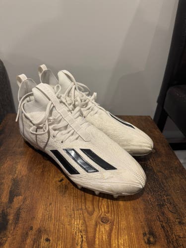 Adizero size 12 football cleats