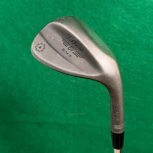 Titleist Vokey SM7 Jet Black 58-14K 58 Lob Wedge Factory Stepped Steel Wedge
