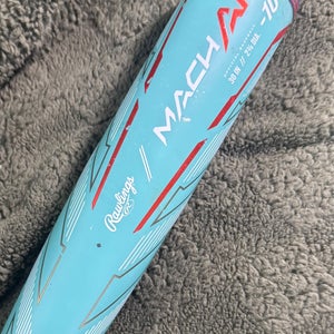 2024 RAWLINGS MACH AI Alloy USSSA Certified Bat (-10) 20 oz 30" (Used)