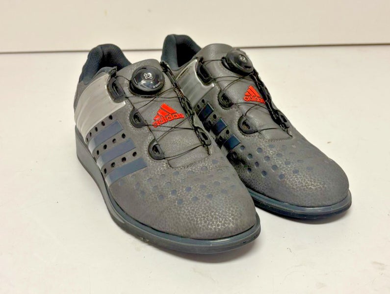 Adidas Drenkraft Boa-Coiler Weight Lifting Shoes Gray US 9.5 EU 43-1/3 GREAT