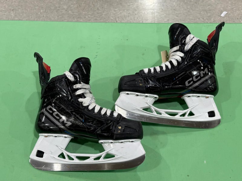 Used Intermediate CCM JetSpeed FT690 Hockey Skates Size 6 | STEP Steel Included