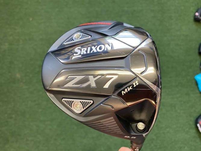 Srixon ZX7 MKII 9.5* Driver Stiff Mitsubishi Tensei AV XLink White 65 VG