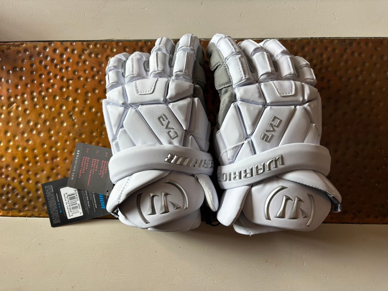 Warrior EVO QX Lacrosse Gloves Large (New)