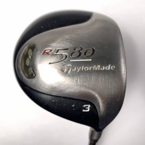 TaylorMade R580 3 Fairway Wood 15* MAS2 Ultralite 60g Stiff Graphite Mens RH