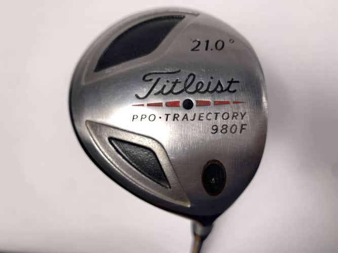 Titleist 980 F Fairway Wood 21* True Temper Dynamic Gold S300 Steel Mens RH