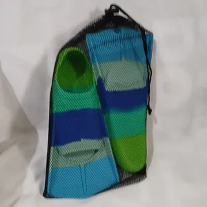 Swimming Training Fins Size S, Comfortable Silicone Flippers