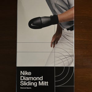 Nike Diamond New in Box Black Sliding Mitt