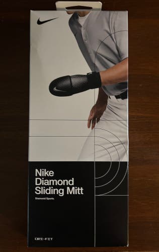 Nike Diamond New in Box Black Sliding Mitt