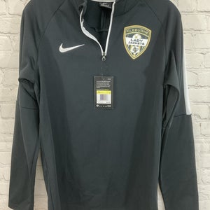 Nike DRI-FIT 839344-010 Women's CLEBURNE JACKETS Pullover Jacket Black Small