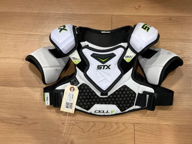 Used Youth Small STX Cell V Shoulder Pads