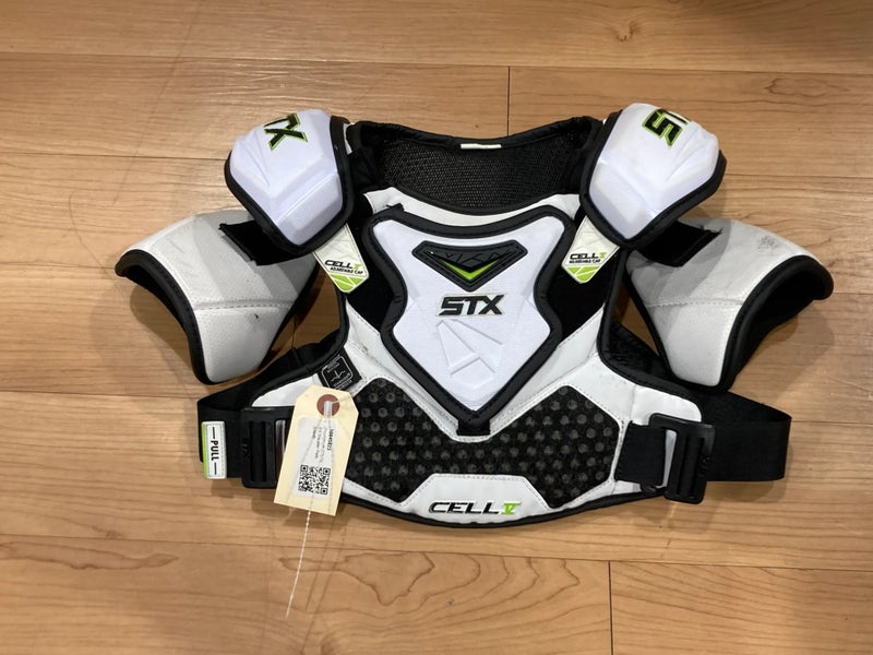 Used Youth Small STX Cell V Shoulder Pads