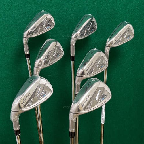 NEW LH TaylorMade SIM 2 MAX 5-AW Iron Set KBS Max MT 85 Steel Regular