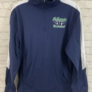 Augusta Sportswear Adult's FULBRIGHT BASKETBALL Warm-up Jacket Navy White Small