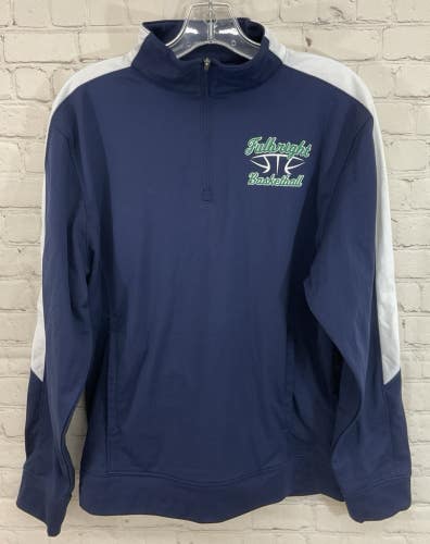 Augusta Sportswear Adult's FULBRIGHT BASKETBALL Warm-up Jacket Navy White Small