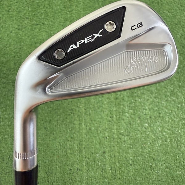 Callaway Apex CB 24 5 Iron Dynamic Gold X100 Mid 115 Extra Stiff X Left Handed