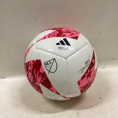Used Adidas MLS CLUB All Size Soccer Ball White And Red 3 11725-S000492131