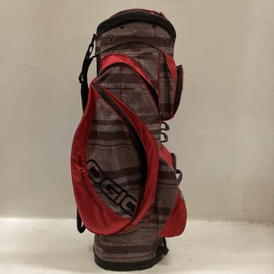 Used Ogio 15 WAY CART BAG Mens Cart Bag Red 11725-S000492115