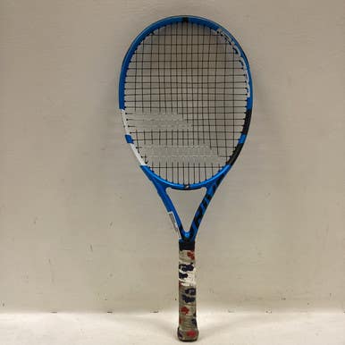 Used Babolat PURE DRIVE JR 25 Junior Tennis Racquet Royal Blue 25" 11725-S000492050