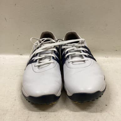 Used Adidas TOUR 360 Mens Golf Shoes White Senior 9 11725-S000492036