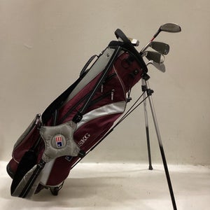 Used US Kids WT-10 UL60 Jr Package Set RH Maroon 6 Piece 11725-S000492031