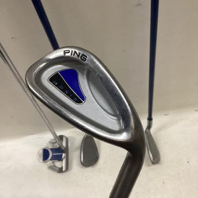 Used Ping MOXIE Jr Package Set RH Royal Blue 4 Piece 11725-S000492030