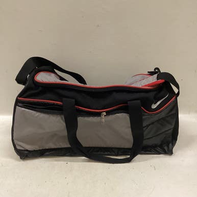 Used Nike Soccer Player Duffel Bag Black And Copper 11725-S000491986