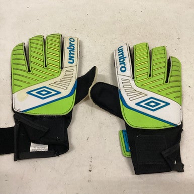 Used Umbro UMBRO GOALIE GLOVES Soccer Goalie Gloves Kelly green 10 11725-S000491982