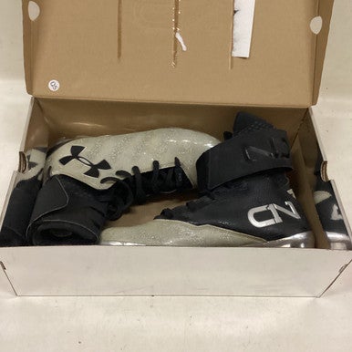Used Under Armour Adult FB Cleats Grey Senior 11 11725-S000491983